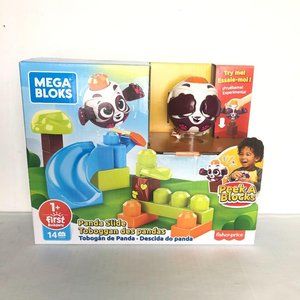 MEGA BLOKS Panda Slide Fisher Price 14 pcs